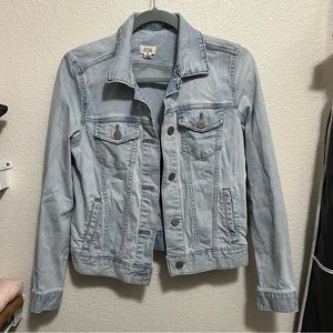 NWOT- a.n.a. Light Wash Jean Jacket